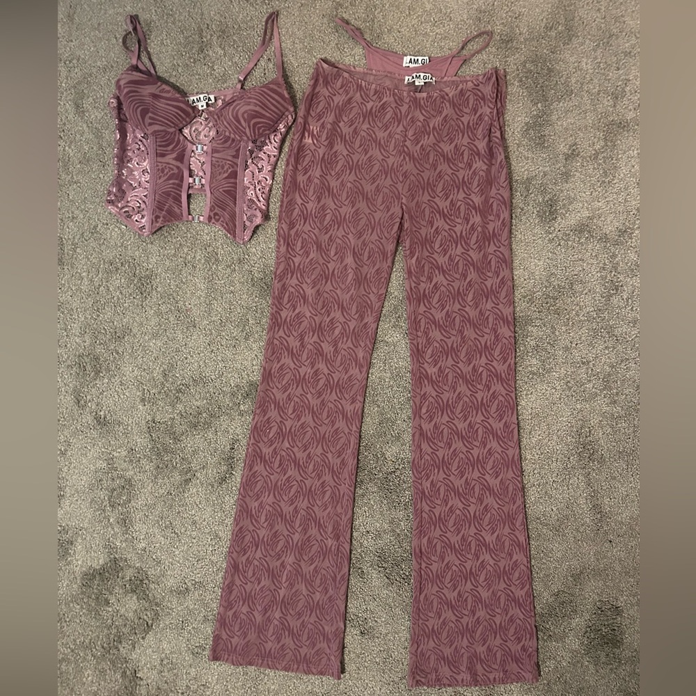 I.AM.GIA matching 3 pc set. L bottoms M top.